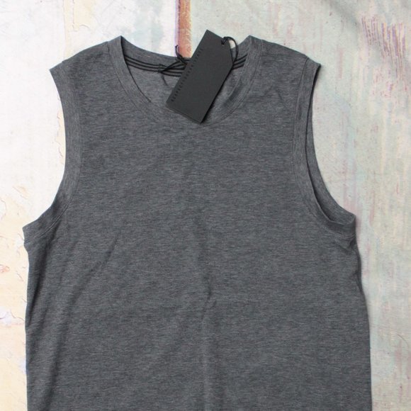 RYU Respect Your Universe Standard Issue Tank in Heather Asphalt Grey - Picture 2 of 4